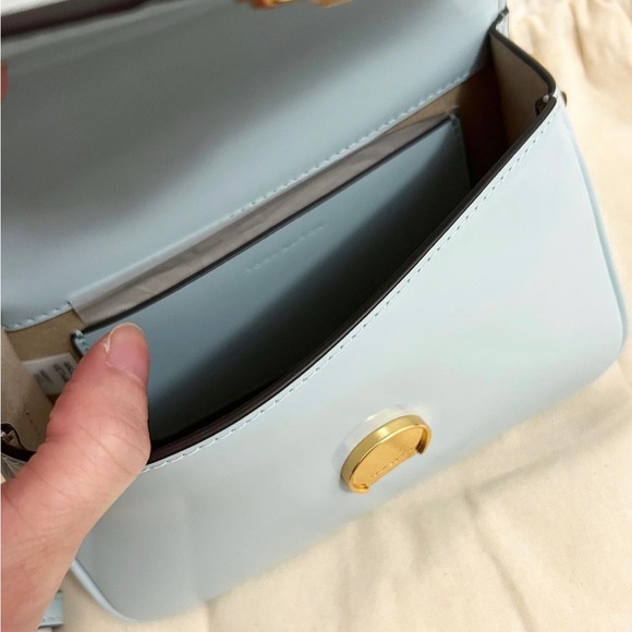 Tory Burch SMALL ROBINSON SPAZZOLATO TOP-HANDLE BAG NWT! - Picture 5 of 5